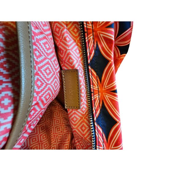 Stella & Dot Red and Blue Tote Bag - Picture 6 of 6